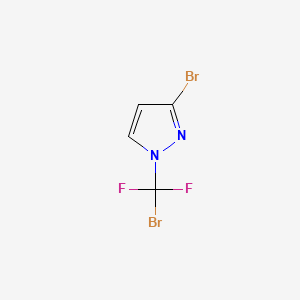 3-bromo-1-(bromodifluoromethyl)-1H-pyrazole