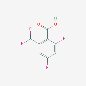 2-(Difluoromethyl)-4,6-difluorobenzoic acid