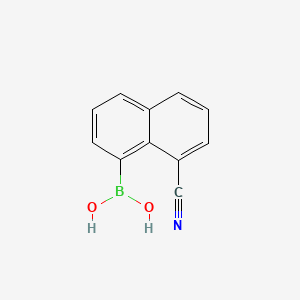 (8-Cyanonaphthalen-1-yl)boronicacid