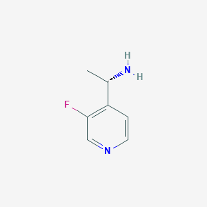 (S)-1-(3-Fluoropyridin-4-yl)ethan-1-amine