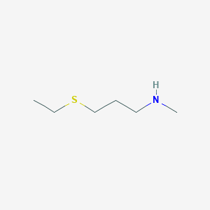 3-(Ethylthio)-N-methylpropan-1-amine