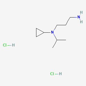 N-(3-aminopropyl)-N-(propan-2-yl)cyclopropanamine dihydrochloride