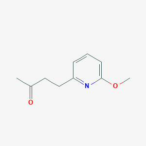 4-(6-Methoxypyridin-2-yl)butan-2-one