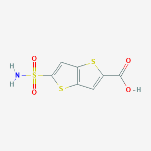 5-Sulfamoylthieno[3,2-b]thiophene-2-carboxylic acid