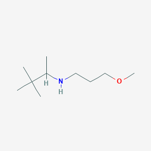 molecular formula C10H23NO B1531738 (3,3-二甲基丁基)(3-甲氧基丙基)胺 CAS No. 1565514-96-6
