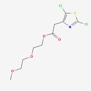 2-(2-Methoxyethoxy)ethyl 2-(2,5-dichloro-1,3-thiazol-4-yl)acetate