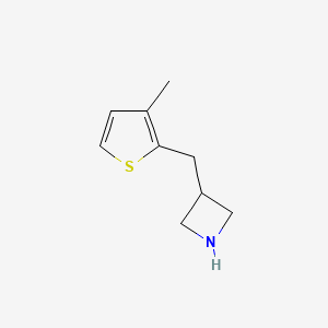 3-((3-Methylthiophen-2-yl)methyl)azetidine