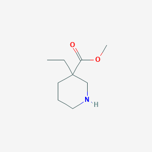 Methyl 3-ethylpiperidine-3-carboxylate