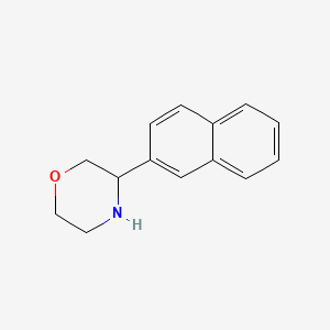 3-(Naphthalen-2-yl)morpholine