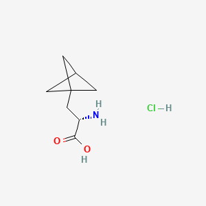 (2S)-2-amino-3-{bicyclo[1.1.1]pentan-1-yl}propanoicacidhydrochloride