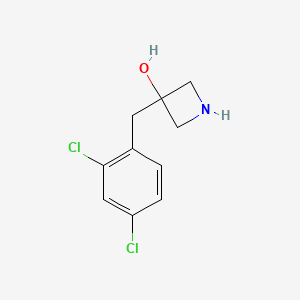 3-(2,4-Dichlorobenzyl)azetidin-3-ol