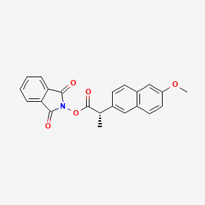 1,3-Dioxoisoindolin-2-yl (S)-2-(6-methoxynaphthalen-2-yl)propanoate