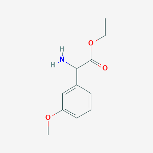 Ethyl 2-amino-2-(3-methoxyphenyl)acetate