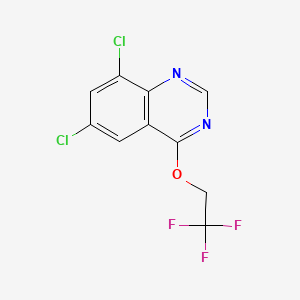 6,8-Dichloro-4-(2,2,2-trifluoroethoxy)quinazoline