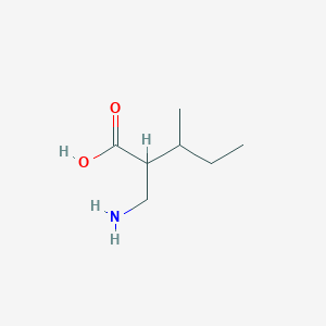 2-(Aminomethyl)-3-methylpentanoic acid