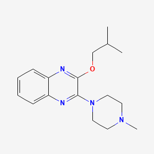 2-(4-Methylpiperazin-1-yl)-3-(2-methylpropoxy)quinoxaline