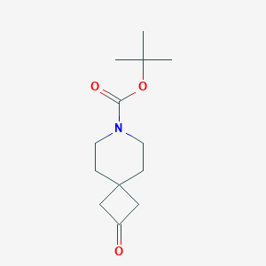molecular formula C13H21NO3 B153184 叔丁基 2-氧代-7-氮杂螺[3.5]壬烷-7-羧酸酯 CAS No. 203661-69-2