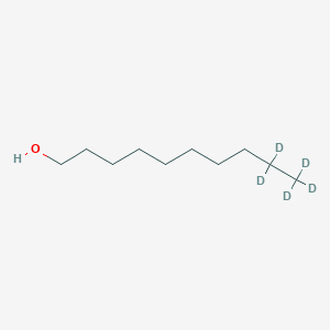 molecular formula C10H22O B1531854 N-Decyl-9,9,10,10,10-D5 alcohol CAS No. 57368-00-0