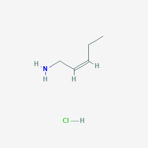 (2Z)-pent-2-en-1-aminehydrochloride