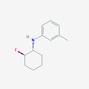 N-[(1R,2R)-2-fluorocyclohexyl]-3-methylaniline