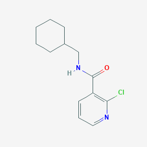 2-chloro-N-(cyclohexylmethyl)pyridine-3-carboxamide