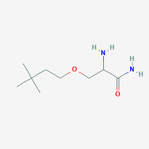 2-Amino-3-(3,3-dimethylbutoxy)propanamide