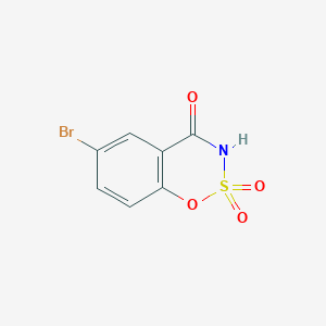 6-Bromo-3,4-dihydro-1,2lambda6,3-benzoxathiazine-2,2,4-trione