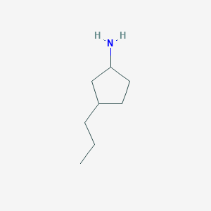 3-Propylcyclopentan-1-amine