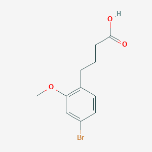 4-(4-Bromo-2-methoxyphenyl)butanoic acid