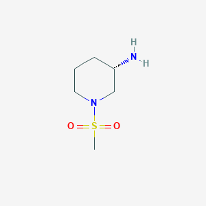 (3S)-1-methanesulfonylpiperidin-3-amine