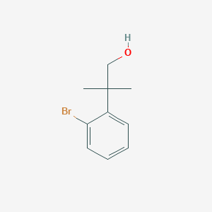 2-(2-Bromophenyl)-2-methylpropan-1-ol