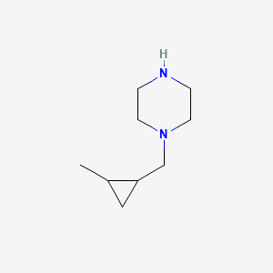 1-((2-Methylcyclopropyl)methyl)piperazine