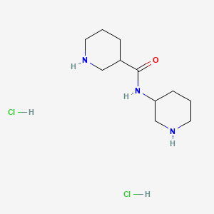 N-(piperidin-3-yl)piperidine-3-carboxamidedihydrochloride