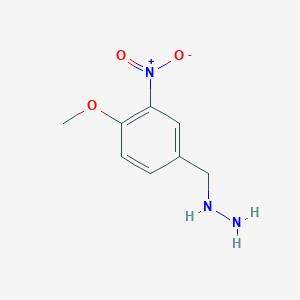 (4-Methoxy-3-nitrobenzyl)hydrazine