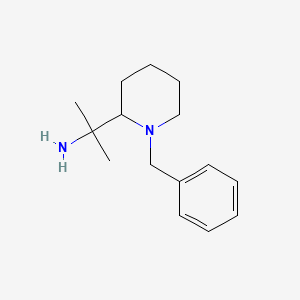 2-(1-Benzylpiperidin-2-YL)propan-2-amine