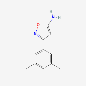 3-(3,5-Dimethylphenyl)isoxazol-5-amine