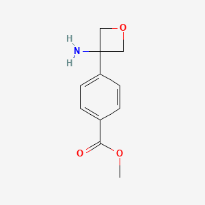 Methyl 4-(3-aminooxetan-3-yl)benzoate