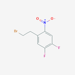 1-(2-Bromoethyl)-4,5-difluoro-2-nitrobenzene