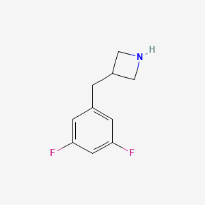 3-[(3,5-Difluorophenyl)methyl]azetidine