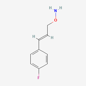 O-[3-(4-Fluorophenyl)prop-2-EN-1-YL]hydroxylamine