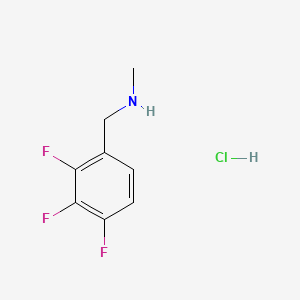 Methyl[(2,3,4-trifluorophenyl)methyl]aminehydrochloride