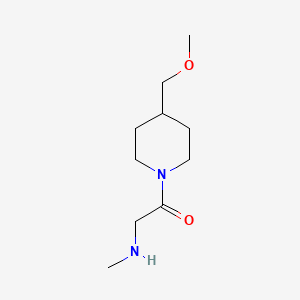 1-[4-(Methoxymethyl)piperidin-1-yl]-2-(methylamino)ethan-1-one