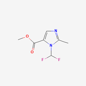 methyl1-(difluoromethyl)-2-methyl-1H-imidazole-5-carboxylate