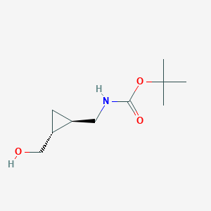 Tert-butyl (((1R,2R)-2-(hydroxymethyl)cyclopropyl)methyl)carbamate