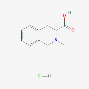 2-Methyl-1,2,3,4-tetrahydroisoquinoline-3-carboxylic acid hydrochloride