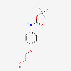 tert-butylN-[4-(2-hydroxyethoxy)phenyl]carbamate