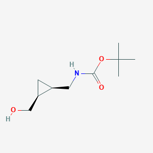 Tert-butyl (((1R,2S)-2-(hydroxymethyl)cyclopropyl)methyl)carbamate