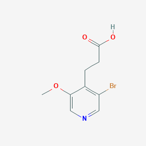 3-(3-Bromo-5-methoxypyridin-4-yl)propanoicacid