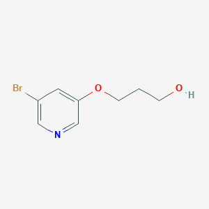3-(5-Bromopyridin-3-yloxy)-propan-1-ol