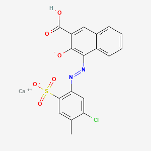 molecular formula C18H11CaClN2O6S B1531963 C.I. Pigment Red 48, calcium salt (1:1) CAS No. 7023-61-2